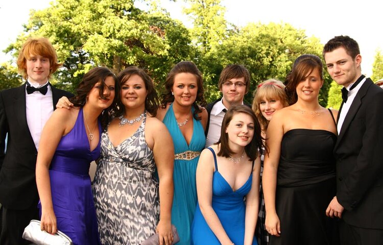 Image of Year 13 leavers Ball June 2008