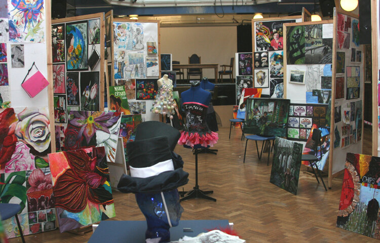 Image of Sixth Form Art Exhibition July 2009