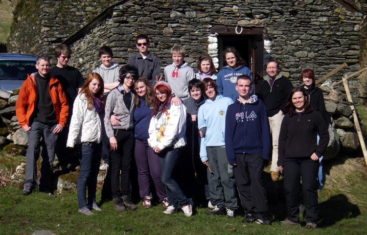 Image of Years 10 and 13 trip to Longsleddale March 2009