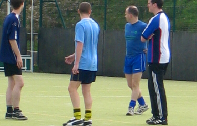 Image of Staff Football Match May 2006