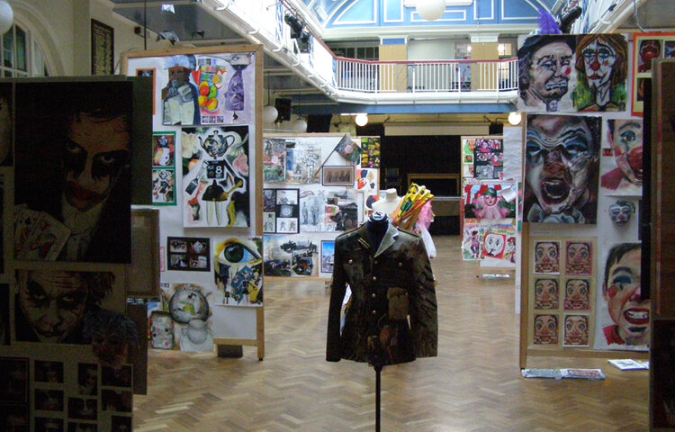 Image of Sixth Form Art Exhibition July 2010