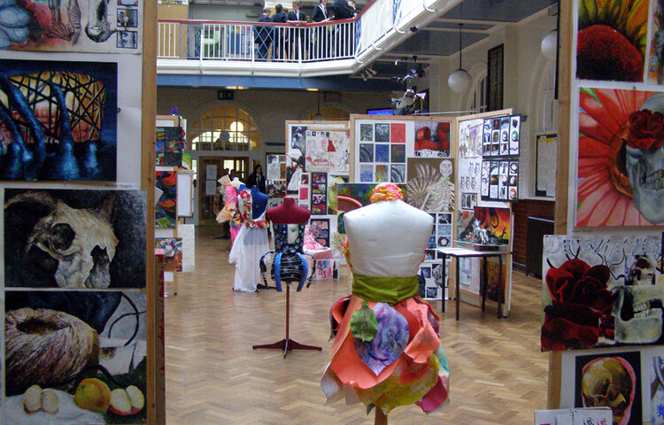 Image of Sixth Form Art Exhibition July 2010