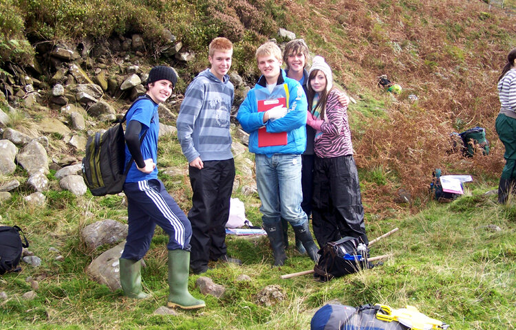 Image of Year 12 Geography Trip to Langdon Brook October 2008