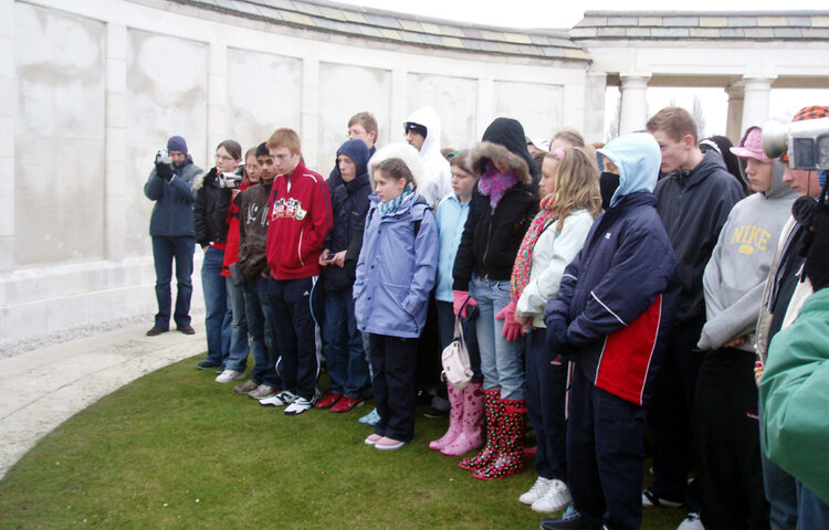 Image of Ypres and the Somme trip 2006