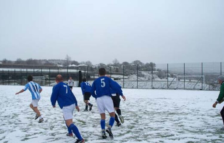 Image of Staff versus Sixth Form Football Match 2010