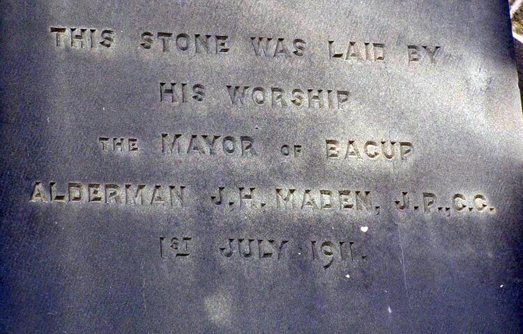 Image of Laying Of The Foundation Stones Centenary July 1st 2011