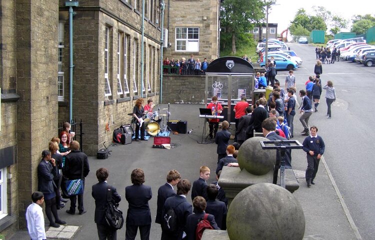 Image of Band By The Bike Shed July 2010