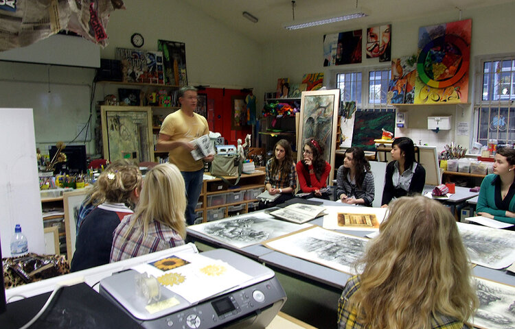 Image of Ian Murphy Artist In Residence Workshop Spring 2010