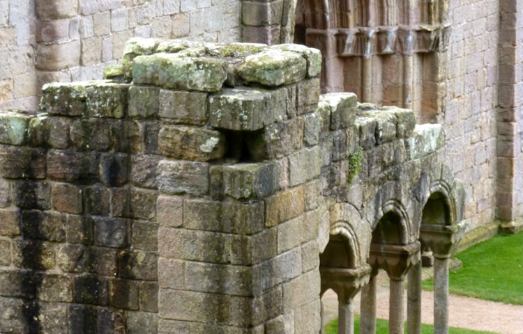 Image of Year 12 Art Students visit to Fountains Abbey September 2009