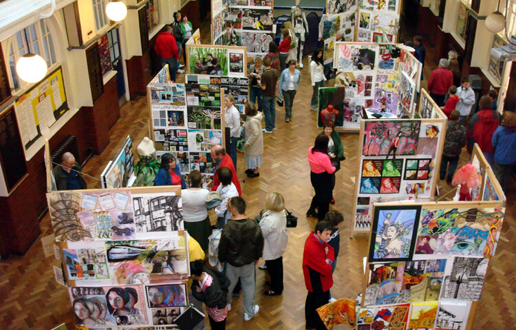 Image of Year 13 Art Exhibition 2008