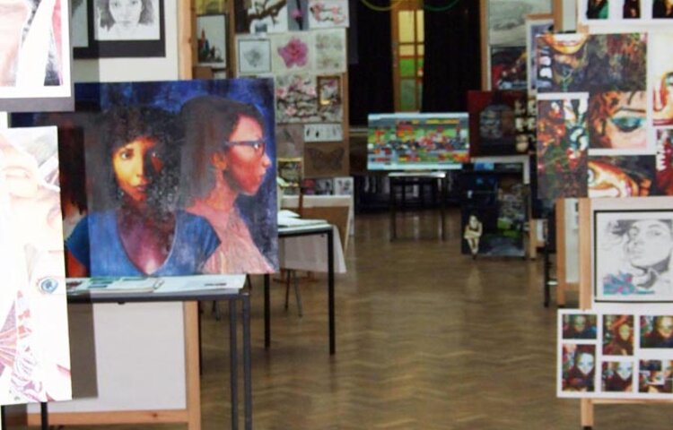 Image of Year 12 and 13 Art Exhibition June 2012