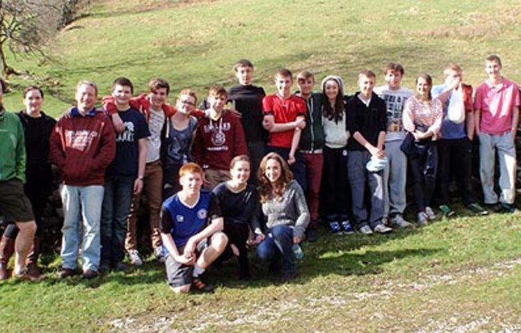 Image of Year 11, 12 & 13 trip to Longsleddale, March 2012