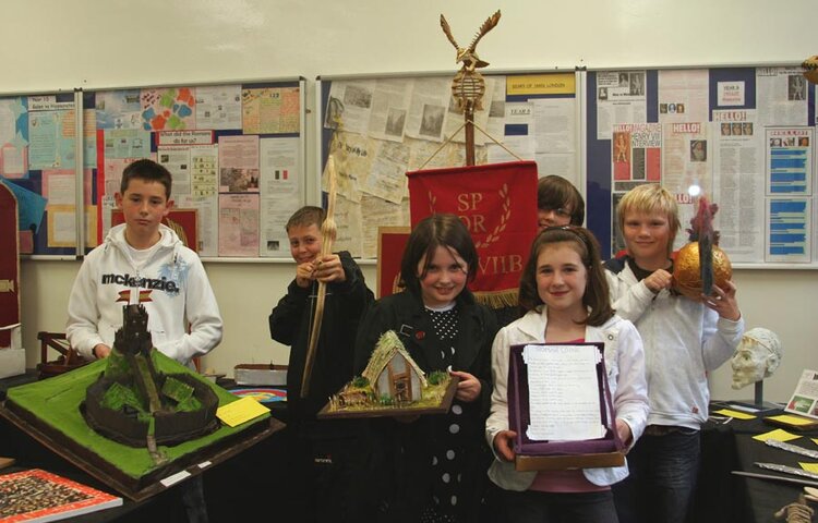 Image of Year 7 History Models July 2008