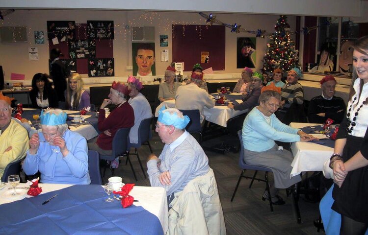 Image of Senior Citizens' Christmas Party December 2008