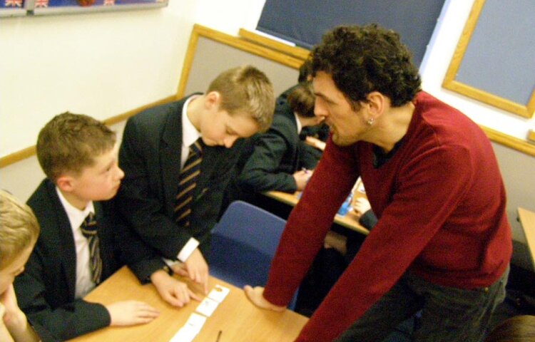 Image of Tom Jackson at BRGS January 2009