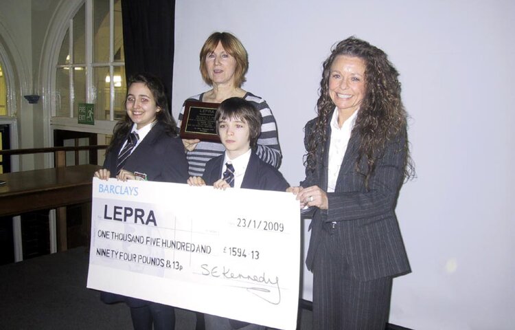 Image of Presentaion to LEPRA January 2009