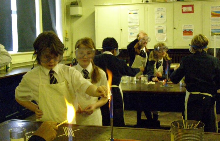 Image of Chemistry Department Fireworks November 2009