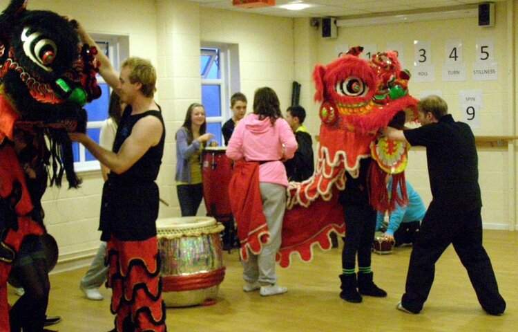 Image of Lion Dancing 2009