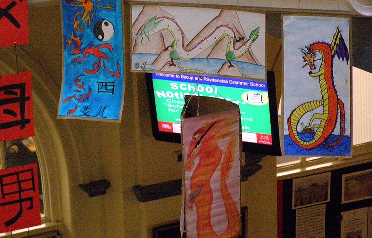 Image of Art Students Banners 2009