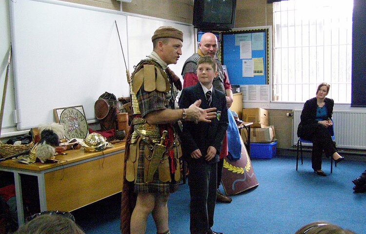 Image of Year 7 Romans Visit December 2009