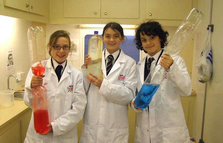 Image of Year 8 Science lab November 2010