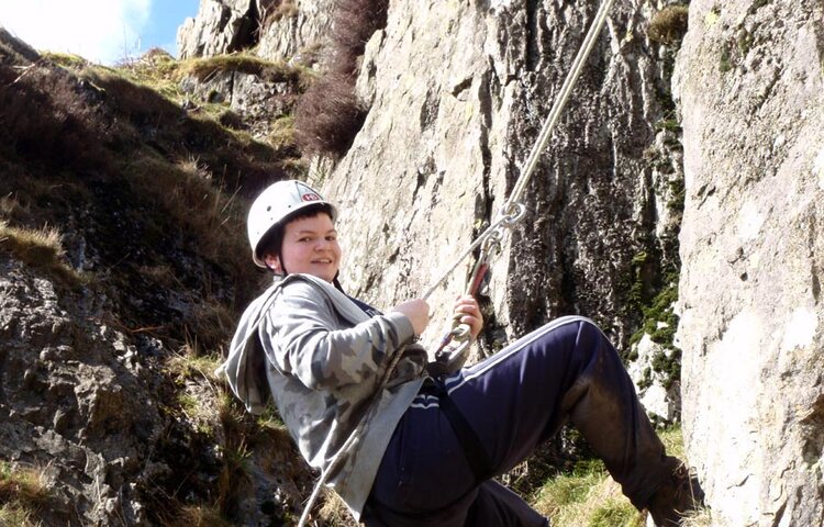 Image of Year 11, 12 & 13 trip to Longsleddale, March 2012