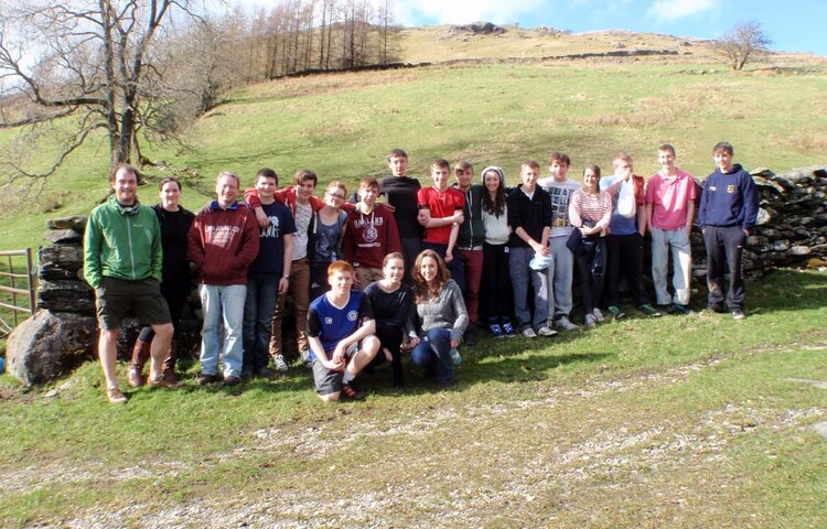 Image of Year 11, 12 & 13 trip to Longsleddale, March 2012