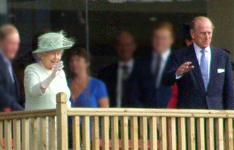 Image of The Queen Visits Burnley May 2012