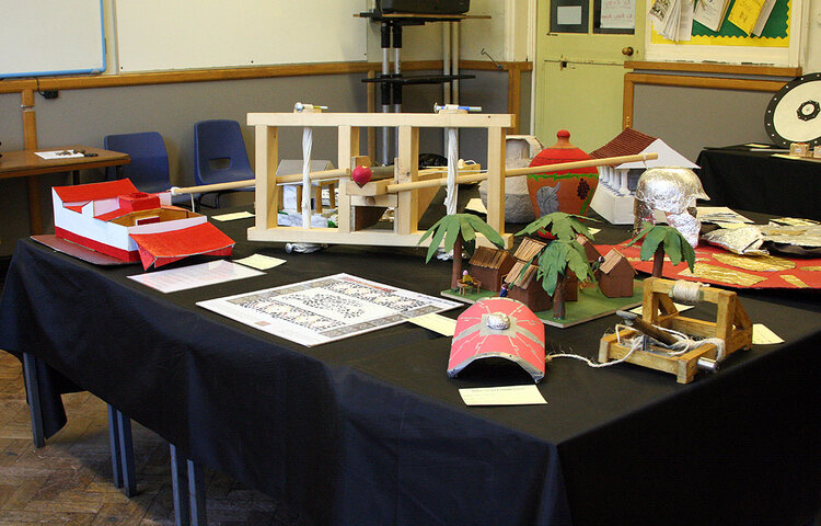 Image of  Year 7 History Models Exhibition 2006