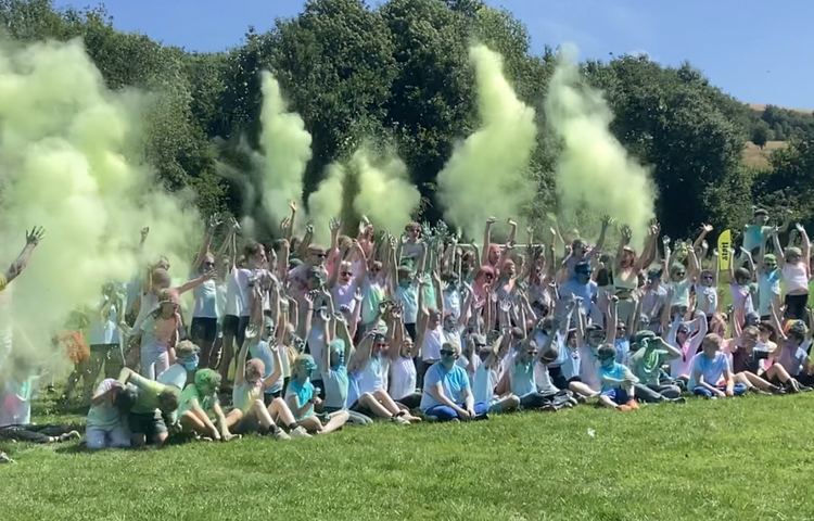 Image of Colour Run to raise funds to support Mental Health work in schools 