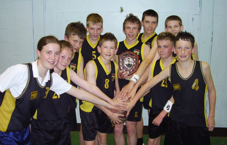 Image of Year 9 Basketball Team 2006-07 - Lancashire Finalists!