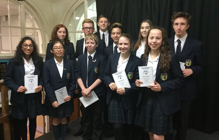 Image of Year 9 Award Winners 