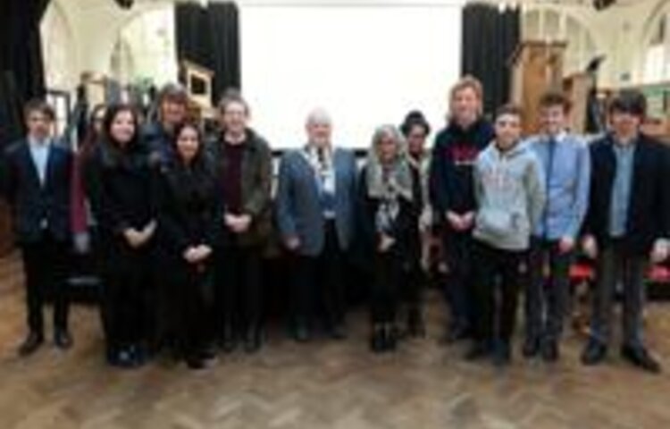 Image of Mayor of Rossendale visits BRGS