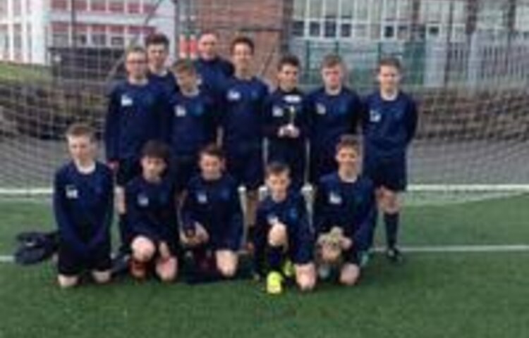 Image of Year 8, Year 9 & Year 10 Rossendale Football Champions