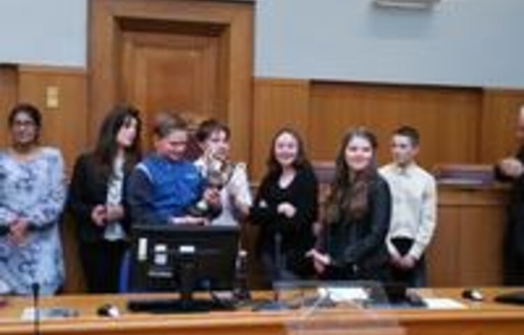 Image of Mock Trial Winners