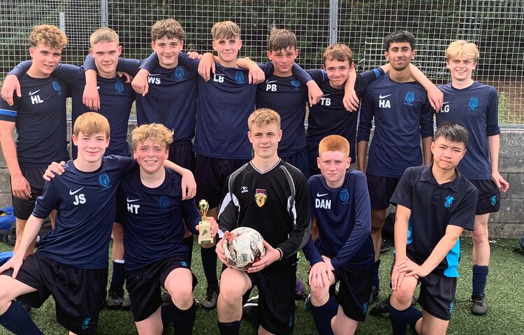 Image of Y10 U15 Rossendale Football Champions & Y7 Runners Up in Football Challenge