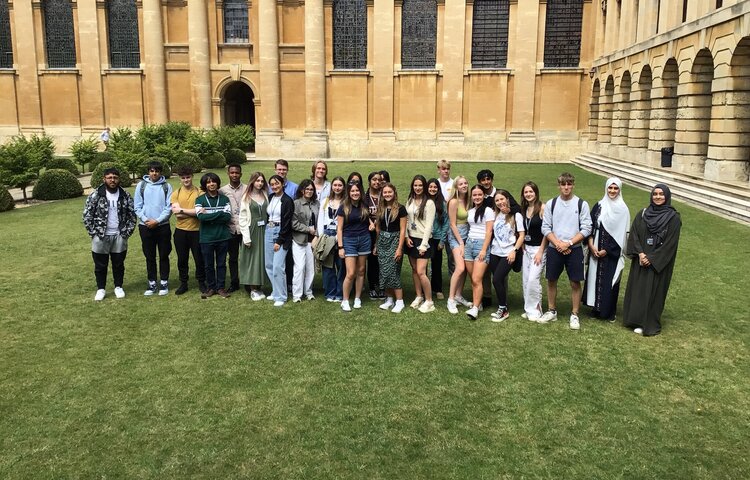 Image of Visit to Queen's College, Oxford University 