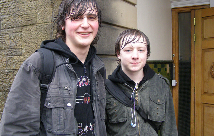 Image of Walking to School from Bury - February 2010