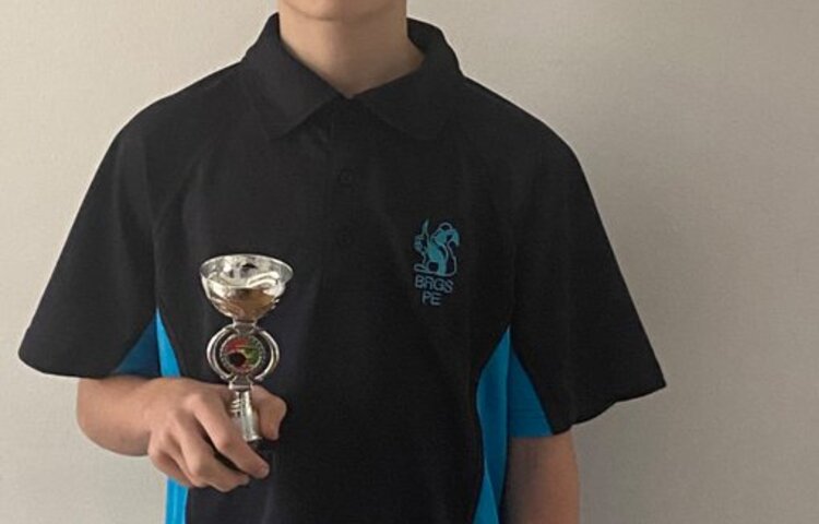 Image of Table Tennis Win for Year 9 student 