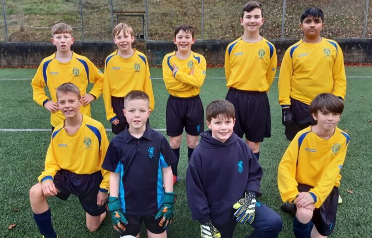 Image of Year 7 footballers runners-up