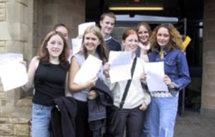 Image of A-Level Results 2001