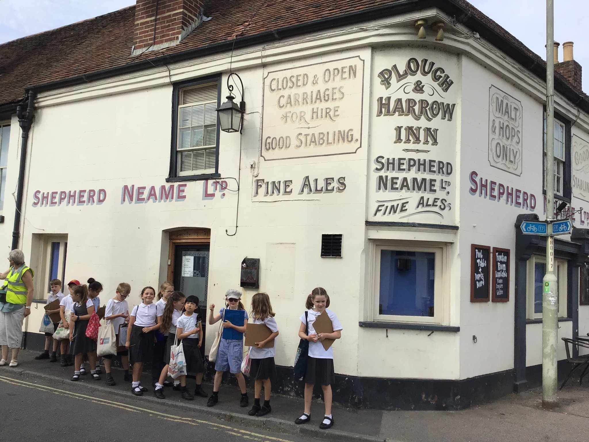 Image of Year 4 field trips into Bridge village
