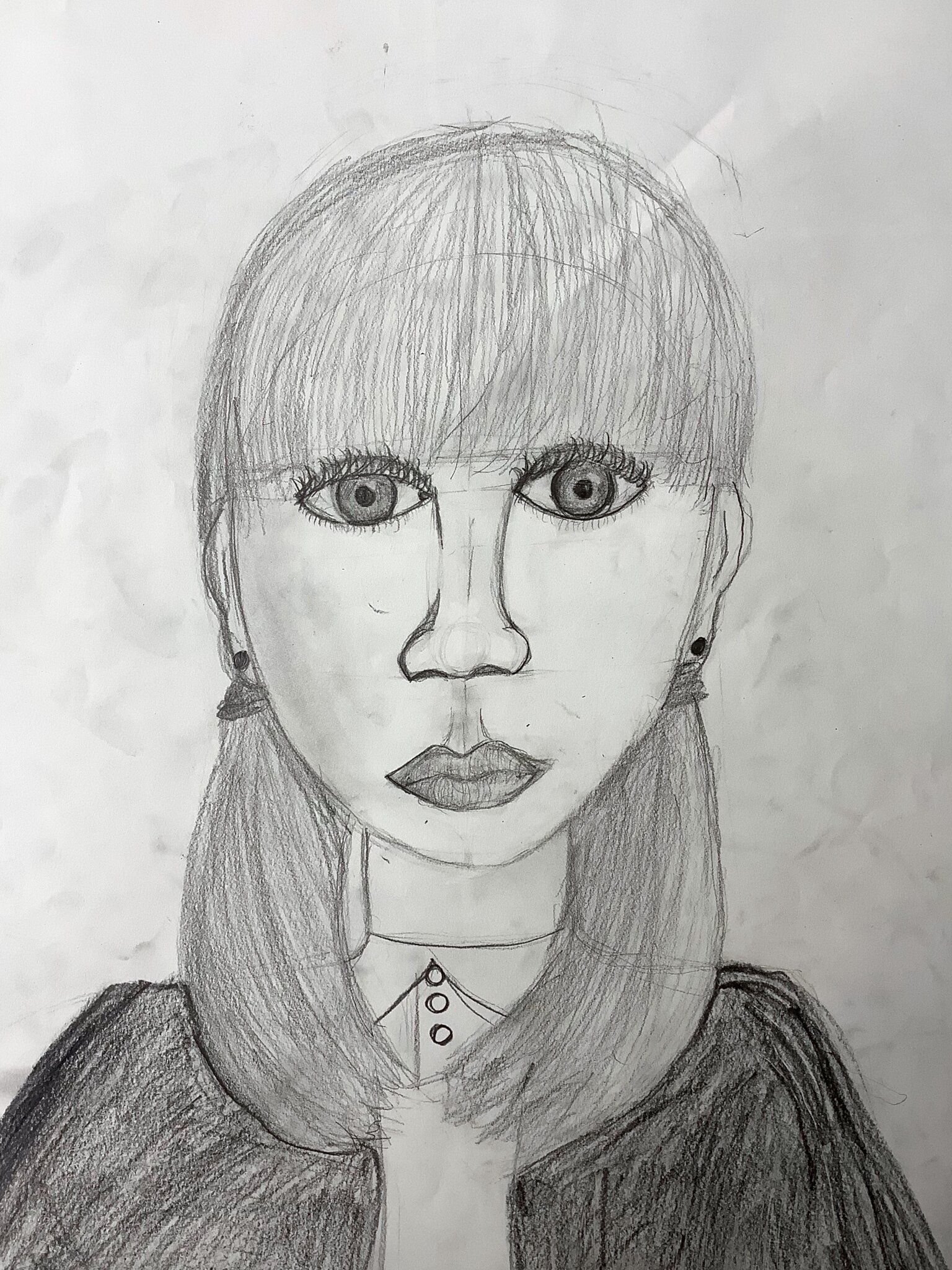 Image of Year 5 self-portraits