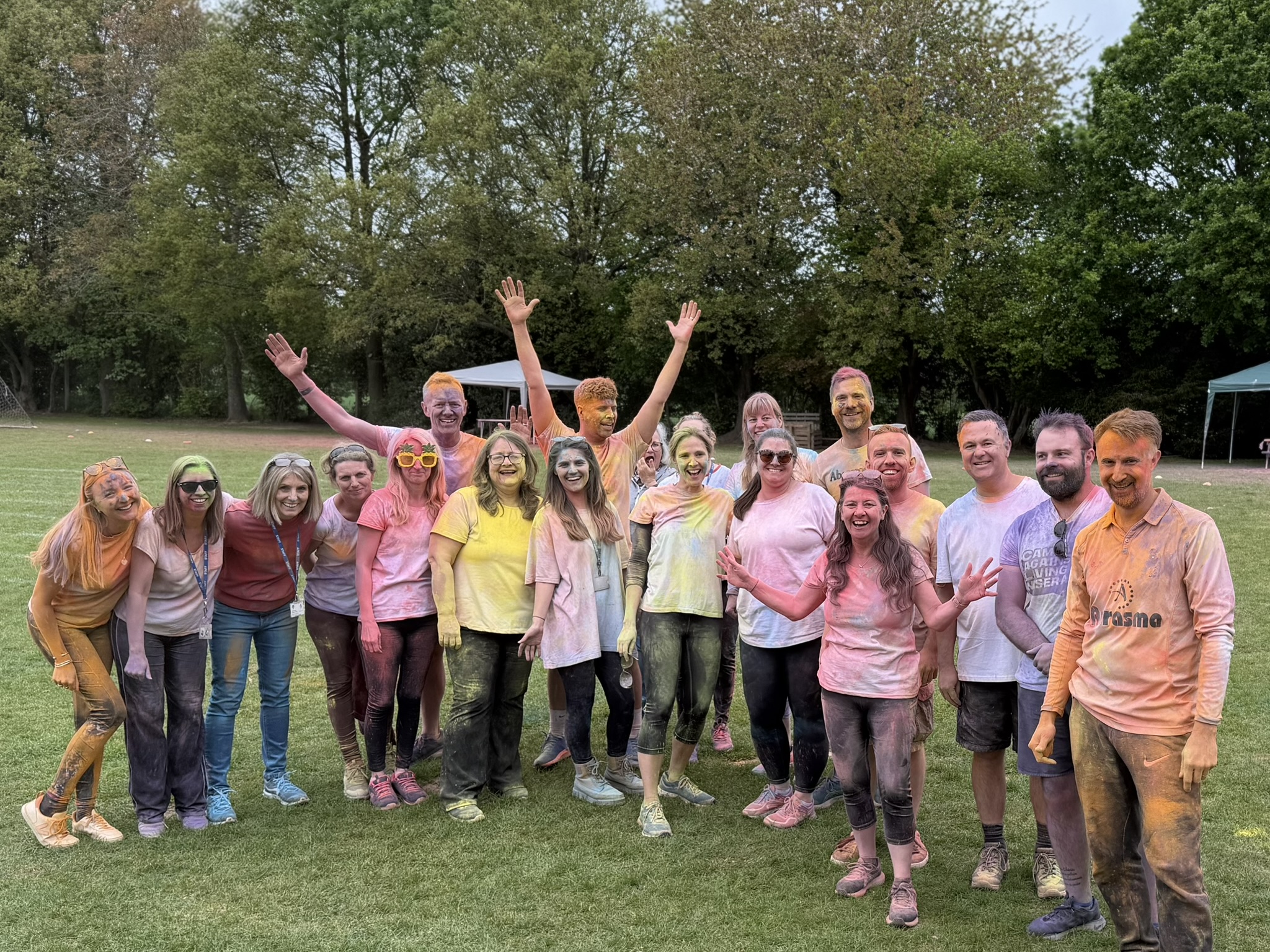 Image of Colour Run Raises Over £6,000 for OPAL Play
