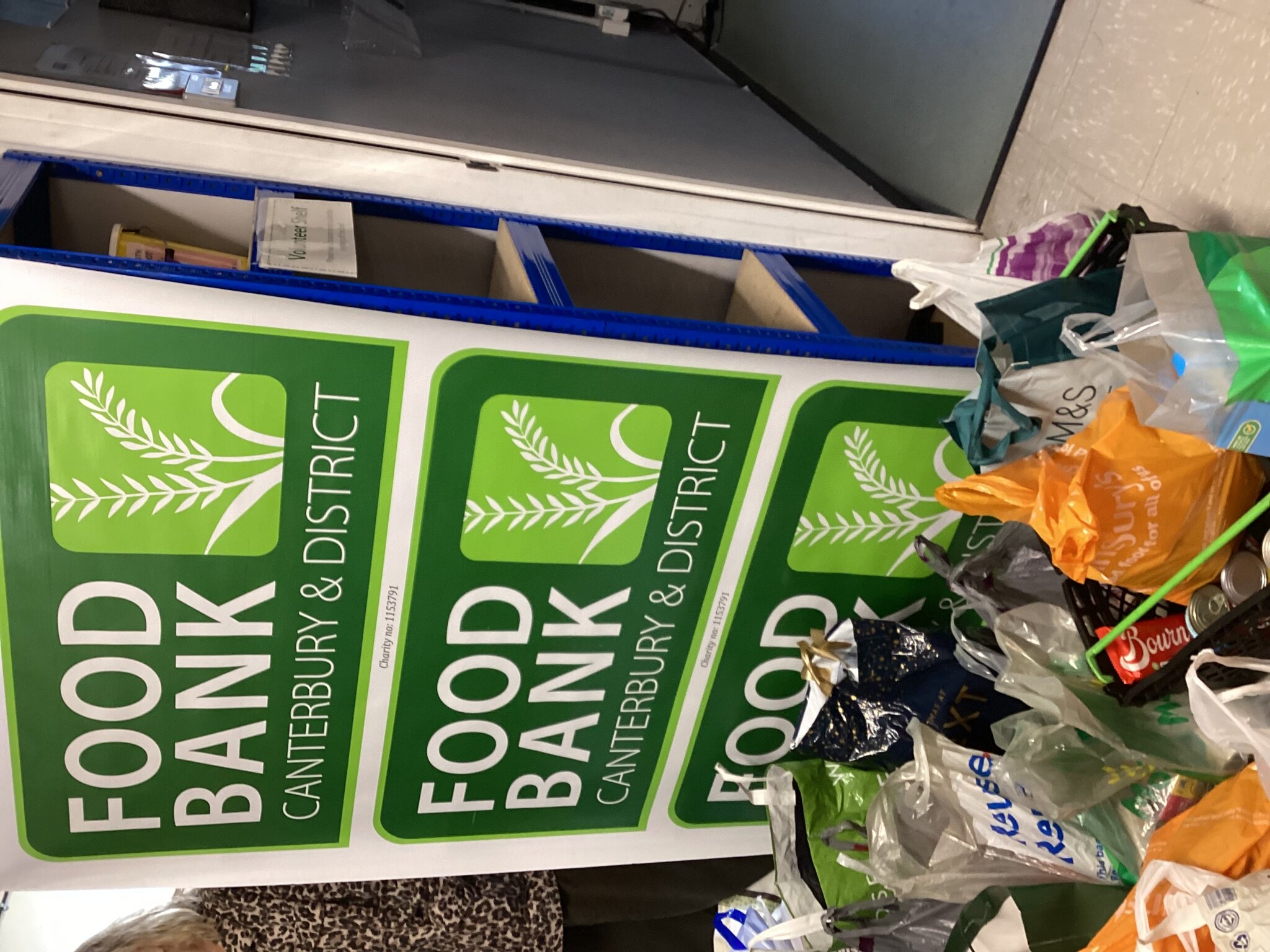 Image of Canterbury Food Bank Donations