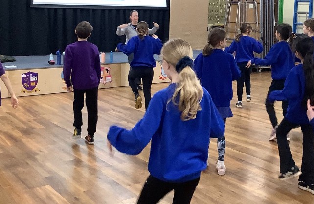 Image of Year 5 Enjoy Drama and Dance Workshop with Local Schools