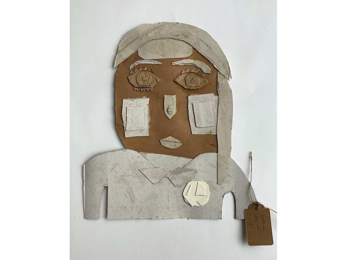 Cardboard Relief Self-Portraits — Brightworks School - an innovative K-12  school