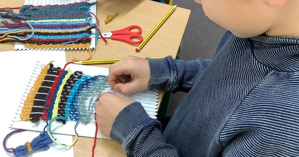 DT - Year 3 weaving | Bridge & Patrixbourne CEP School