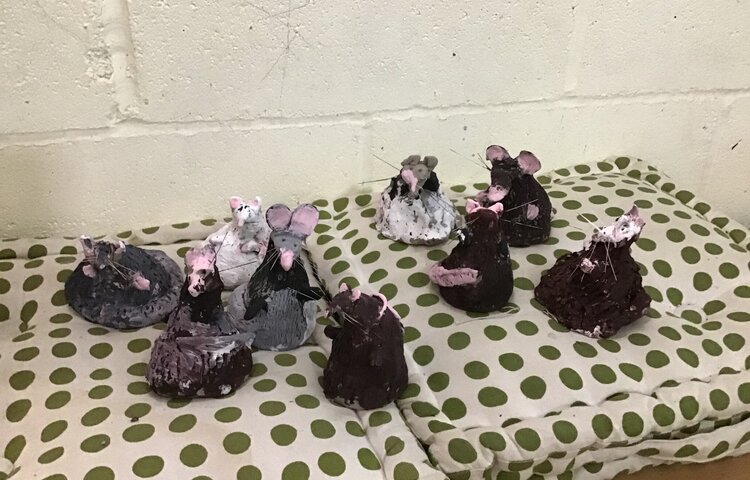 Image of Pesky clay rats