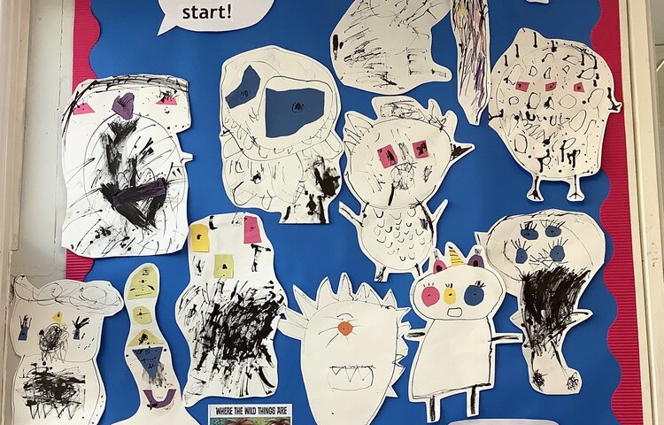 Image of Year one ink monsters!